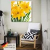 ARTland Leinwandbild Gelbe Narzissen Größe: 100x100 cm Produktbild-Vorschau 5