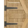 BEALIFE Gartenschrank 140x44x162 cm | 2 Türen & großes Produktbild-Vorschau 10