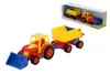 WADER Basics Traktor mit Schaufel und Anhänger, 1Stück Produktbild-Vorschau 4