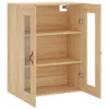 vidaXL Wandschrank Sonoma-Eiche 69,5x34x90 cm Produktbild-Vorschau 7