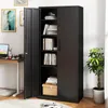COSTWAY Zamykana szafka na dokumenty, 180 cm metalowa Podgląd zdjęcia produktu 1