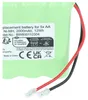 vhbw Akkupack aus 5x AA Mignon für diverse Geräte (2000mAh, Produktbild-Vorschau 6