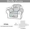 Sofabezug 1 Sitzer Sofaschoner Wasserdicht Reversibel Produktbild-Vorschau 4