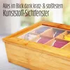 Lumaland Cuisine Teebox aus Bambus mit 8 Fächern 26 x 16 x Produktbild-Vorschau 3