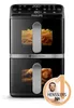 Philips 4000 series Airfryer mit zwei aufeinander Produktbild-Vorschau 16