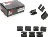 10x Motorhaube Abdeckung Befestigungs Clips für AUDI A1 A3 Produktbild-Vorschau 1