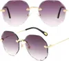Randlose Damen-Sonnenbrille Pilots Produktbild-Vorschau 1