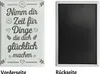 Nimm dir Zeit für Glück Souvenir Souvenir Magnet Produktbild-Vorschau 2