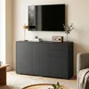 HOMCOM Sideboard Aufbewahrungsschrank Mehrzweckschrank mit Produktbild-Vorschau 7