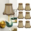 6 ks domácností Látkové stínidlo Stolní lampa Kryt Náhled obrázku produktu 7