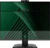 A computer monitor with a green abstract wallpaper. Produktbild-Vorschau