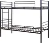 Letto a castello in metallo 'Bevapis' a soppalco 90 x 200 Anteprima dell’immagine prodotto 3