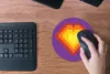 MuchoWow® Mauspad Mousepad Muster - Herz 20x20 cm - Produktbild-Vorschau 4