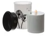 LED Grablichter/Grabkerzen Pusteblume - bis 2500 Stunden - H: 12cm, D: 7cm - Timer - 2er Set Produktbild-Vorschau