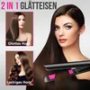 Strex Glätteisen - 2 in 1 - Glätten und Locken - Keramik - Produktbild-Vorschau 10