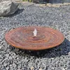 CLGarden Gartenbrunnen Wasserschale Cortenstahl Komplett Produktbild-Vorschau 2