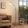 Lindby Stehlampe Gwendolin, 160 cm, Glas, E14, verstellbar Produktbild-Vorschau 2