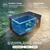Aluminium Box mit Deckel 50L Schwarz Alukiste Kiste Produktbild-Vorschau 5