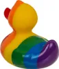 OOTB Regenbogen Quietsche-Ente Pride ca. 10 cm Produktbild-Vorschau 5