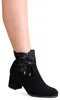 topschuhe24 1940 Damen Velours Stiefeletten Ankle Boots, Produktbild-Vorschau 1
