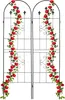 Relaxdays Graticcio, set da 2 pezzi, A x L 180 x 50 cm, Anteprima dell’immagine prodotto 1
