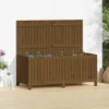 vidaXL Gartentruhe Honigbraun 147x68x64 cm Massivholz Produktbild-Vorschau 2