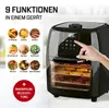 GOURMETmaxx Heißluft-Fritteuse 9in1 1800W Schwarz ** Productafbeelding-voorbeeld 7