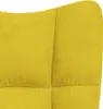 VidaXL 328058, Aksamit, Żółty, Pianka, 615 mm, 690 mm, 955 Podgląd zdjęcia produktu 5