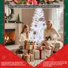 XINZI 240cm Künstlicher Weihnachtsbaum Weiß PVC – Schwer Produktbild-Vorschau 6