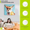 ARTland Leinwandbild Fuchs in Sonnenbrille Größe: 70x70 cm Produktbild-Vorschau 2