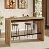Tribesigns Bartisch, 140 cm Stehtisch mit Metallfußstütze, Produktbild-Vorschau 13