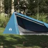 vidaXL Tente tunnel 1 personne bleue étanche à l'eau Voir les images du produit 2