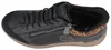RIEKER Damen High Sneaker schwarz Leoprint Kunstleder - Produktbild-Vorschau 6