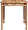 vidaXL Garten-Esstisch 80x80x80 cm Massivholz Teak Produktbild-Vorschau 4