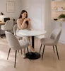 Table ronde VICTORY 70 cm – Noir et blanc fumé, table de Voir les images du produit 8