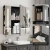 Puluomis Spiegelschrank Bad 70cm mit 3 färbiger dimmbarer Produktbild-Vorschau 7