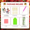 12 Set 5D Diamond Painting Christmas, vianočný prívesok Náhľad obrázku produktu 5