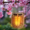 Solar Mini Leuchte in Rattan Optik 11 x 10 cm - 2er Set - Produktbild-Vorschau 4
