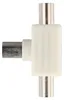 Adaptador Koax goobay, doble conector coaxial a conector Vista previa de la imagen del producto 6