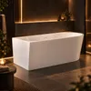 ALONI Hoekbad Links - Glanzend Wit - 180x80x58 cm - Productafbeelding-voorbeeld 7