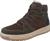 A single brown winter boot is shown against a white background. Voir les images du produit