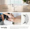Table de massage pliante 2 zones en aluminium portable + Voir les images du produit 7