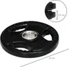 SPORTNOW Hantelscheiben 2er-Set, Tri-Grip 2 x 5 KG Produktbild-Vorschau 3