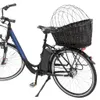 TRIXIE Hundefahrradkorb für Gepäckträger aus Weide, schwarz Produktbild-Vorschau 3