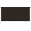 Roleta zewnętrzna vidaXL 300 x 140 cm, brązowa, z HDPE Podgląd zdjęcia produktu 7