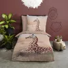 Duvet cover Good Morning 135x200 + 1* 80x80 cm - giraffe Produktbild-Vorschau 5