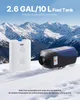 A diesel heater and fuel tank are shown in a snowy mountain environment. Voir les images du produit