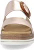 Mule femme D0Q51-82 blanche de REMONTE en cuir de la taille Voir les images du produit 13