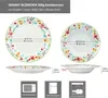 30 ks Kombinovaný servis Variant flowers porcelán 6 osob Náhled obrázku produktu 7