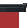 vidaXL Balkon-Seitenmarkise 125x250 cm Rot Produktbild-Vorschau 6